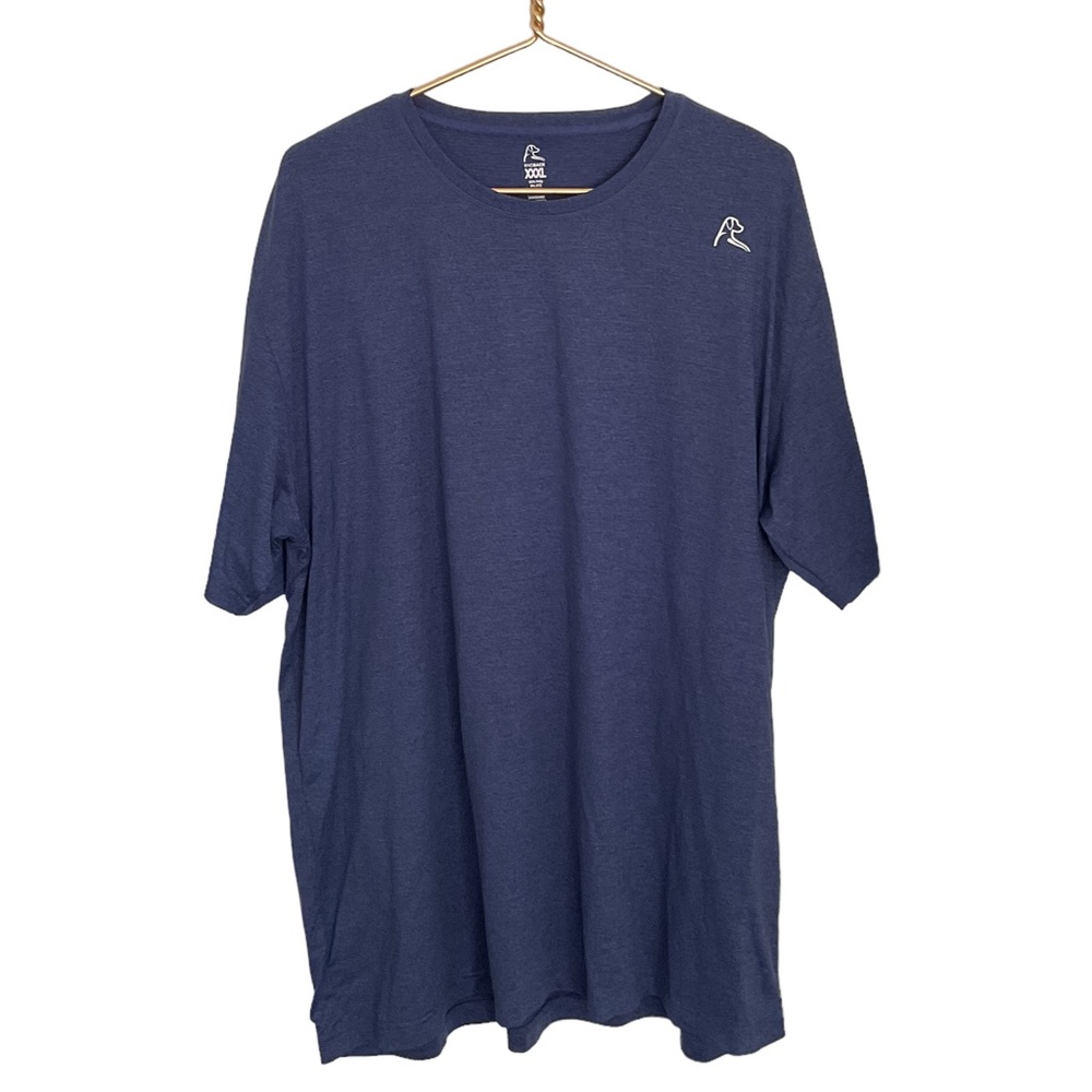 RHOBACK Performance Short Sleeve T Shirt Blue Purple 3XL